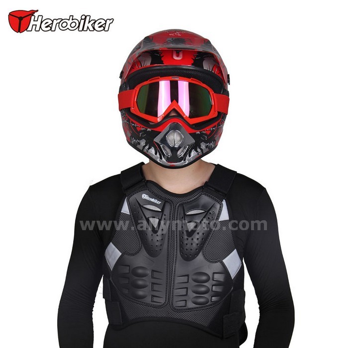 159 Motorcross Armor Body Protection Jacket A Reflecting Strip@4